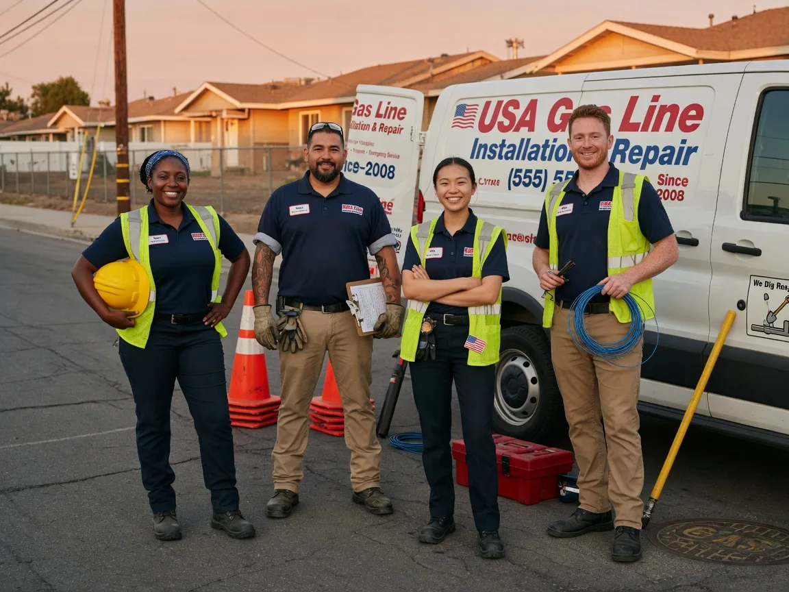 Gas Line Installation company in Napoleon, ND
